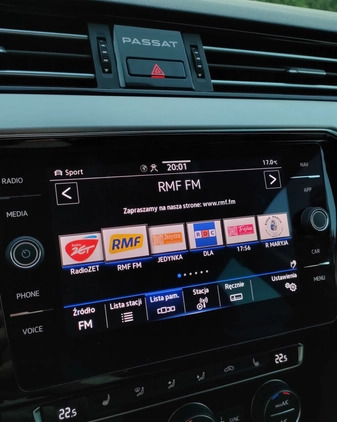 Volkswagen Passat cena 98000 przebieg: 163875, rok produkcji 2020 z Wyszków małe 106